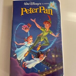 Disney VHS Peter Pan Black Diamond Classic edition